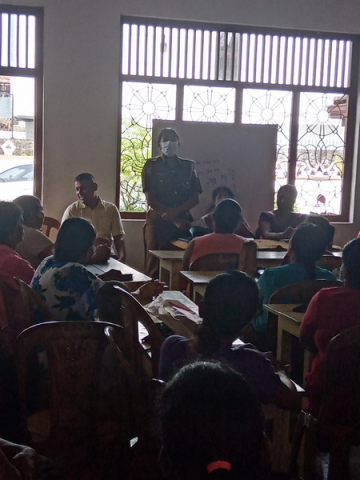 An awareness about drug prevention and child safety in Homagama Uduwana village (2022-11-19)